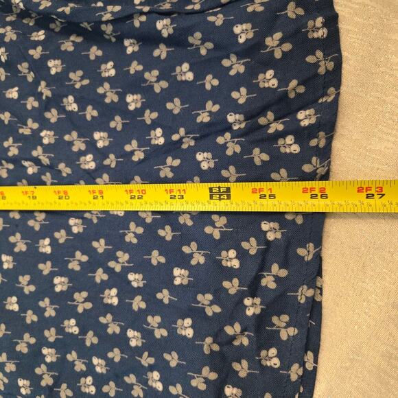 Velvet by Graham & Spencer Catrina Blue Spruce floral tank Resort wear Vacation - Picture 6 of 7